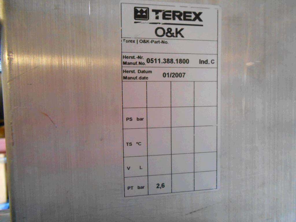 Terex O&K 6002157 - Intercooler for Construction machinery: picture 5 Terex O&K 6002157 - Intercooler for Construction machinery: picture 5