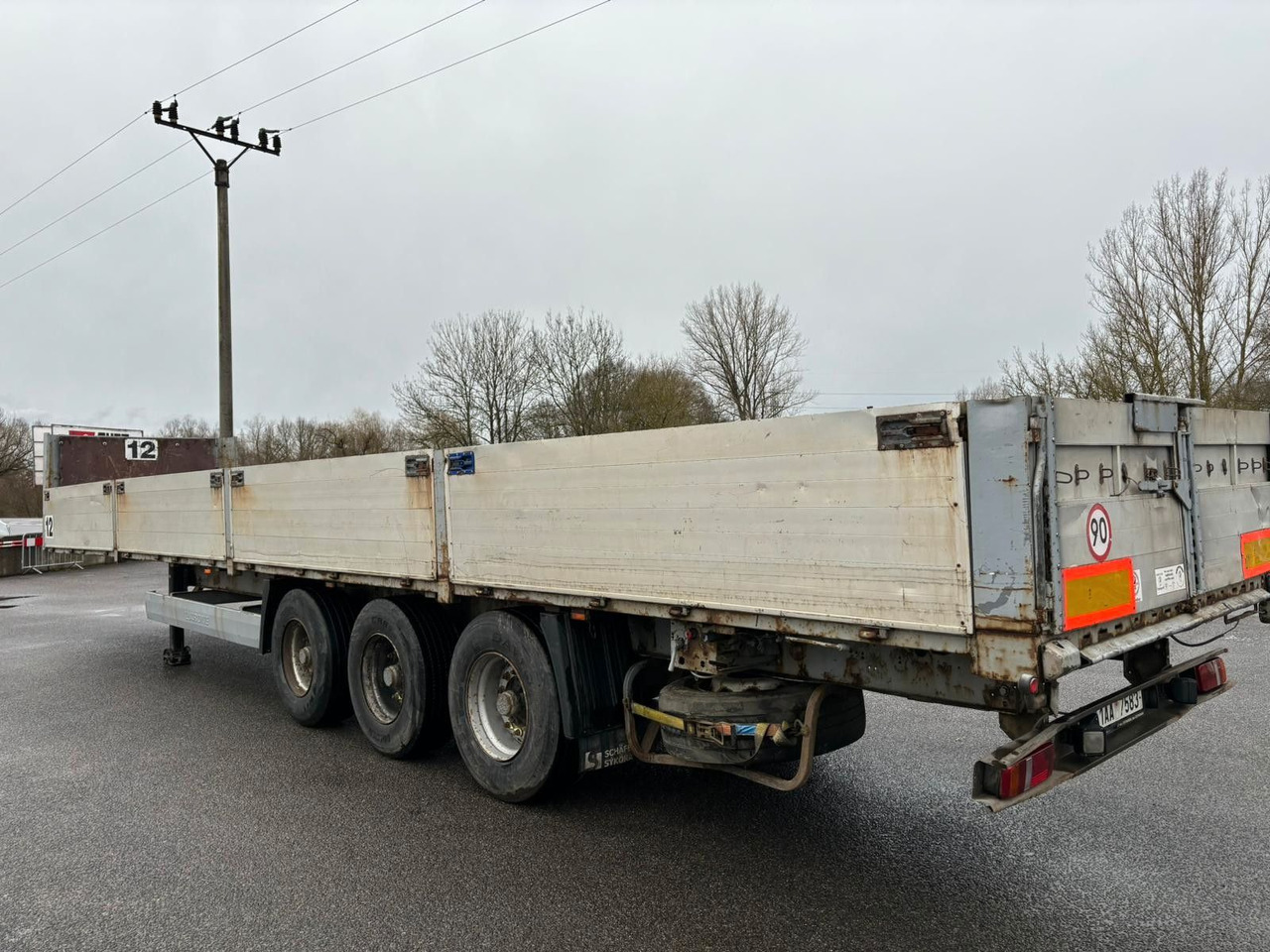 Krone SD P - Dropside/ Flatbed semi-trailer: picture 5 Krone SD P - Dropside/ Flatbed semi-trailer: picture 5