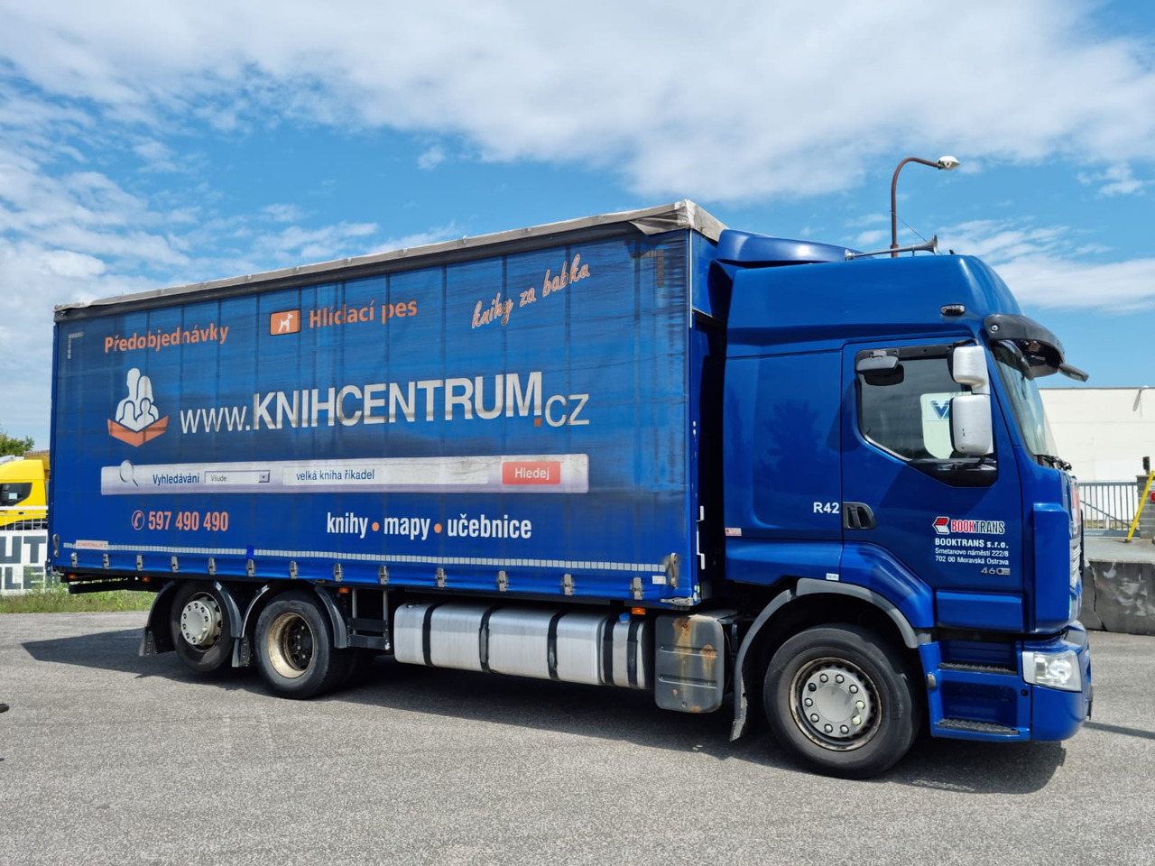 RENAULT Premium 460 PRC3C EEV - Curtain side truck: picture 3 RENAULT Premium 460 PRC3C EEV - Curtain side truck: picture 3