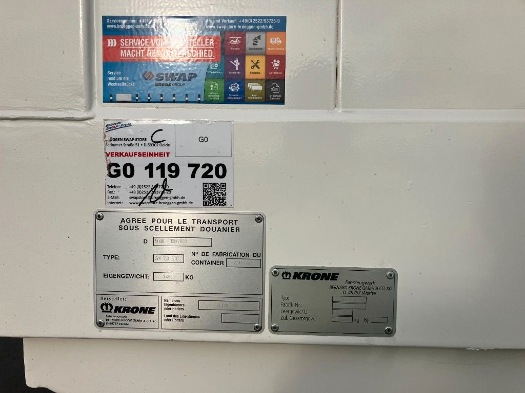 Swap body - box Krone Wechselbrücke Koffer: picture 7