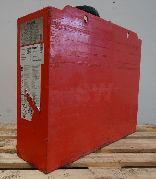 Battery GRUMA 24 Volt 3 PzS 375 Ah: picture 1
