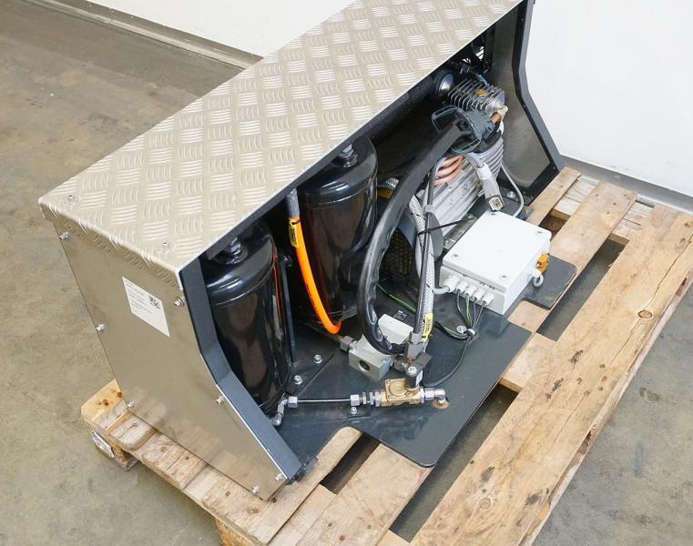 LINDE Kompressor für Druckluftbremsanlage Linde P 80 - Air brake compressor for Tow tractor: picture 4 LINDE Kompressor für Druckluftbremsanlage Linde P 80 - Air brake compressor for Tow tractor: picture 4