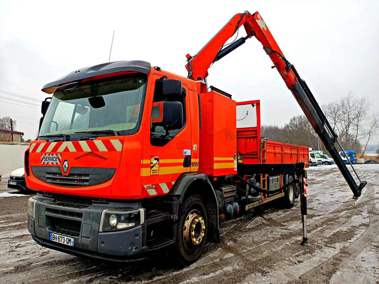 RENAULT Premium 430 DXI Hds Fassi Skrzynia - Crane truck: picture 1 RENAULT Premium 430 DXI Hds Fassi Skrzynia - Crane truck: picture 1