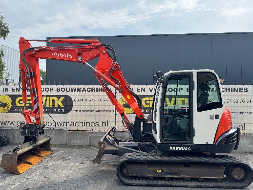 Kubota KX 080-3 A - Mini excavator: picture 2 Kubota KX 080-3 A - Mini excavator: picture 2
