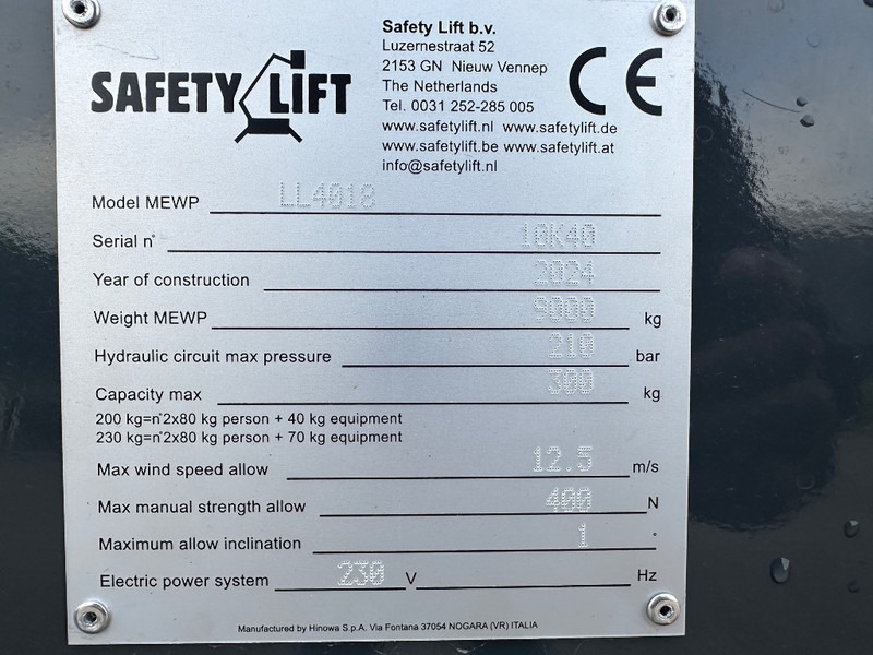 Hinowa Lightlift 40.18 - Articulated boom: picture 3 Hinowa Lightlift 40.18 - Articulated boom: picture 3