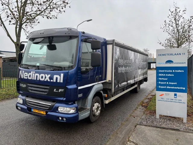 DAF LF 45 210 curtainslider open top roof steel transport MOT 04-2026 - Curtain side truck: picture 1 DAF LF 45 210 curtainslider open top roof steel transport MOT 04-2026 - Curtain side truck: picture 1