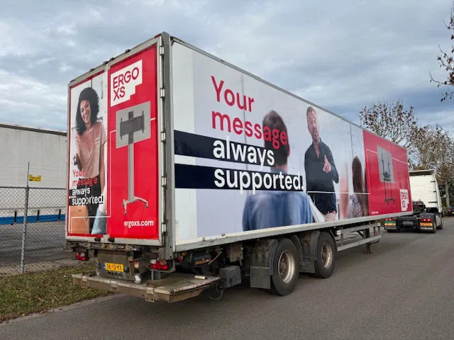 Tracon TRAILERS 2-axle closed box Tridec steering taillift 2 ton - Closed box semi-trailer: picture 4 Tracon TRAILERS 2-axle closed box Tridec steering taillift 2 ton - Closed box semi-trailer: picture 4