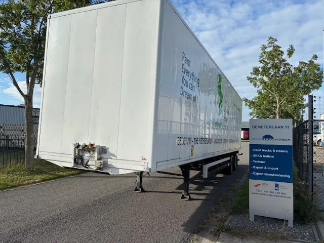 Verem 2 axle trailer combi Closed Box and curtain slider MOT 02-2027 - Closed box semi-trailer: picture 3 Verem 2 axle trailer combi Closed Box and curtain slider MOT 02-2027 - Closed box semi-trailer: picture 3