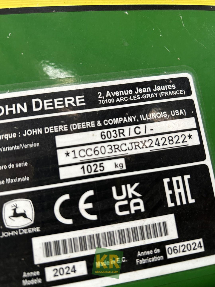 603R John Deere - Front loader for tractor: picture 4 603R John Deere - Front loader for tractor: picture 4