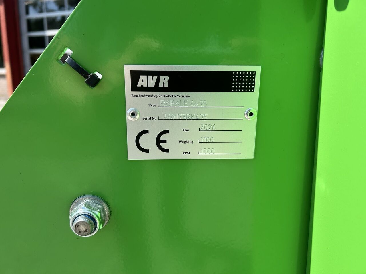 AVR Rafale 4x75 - Haulm topper: picture 3 AVR Rafale 4x75 - Haulm topper: picture 3