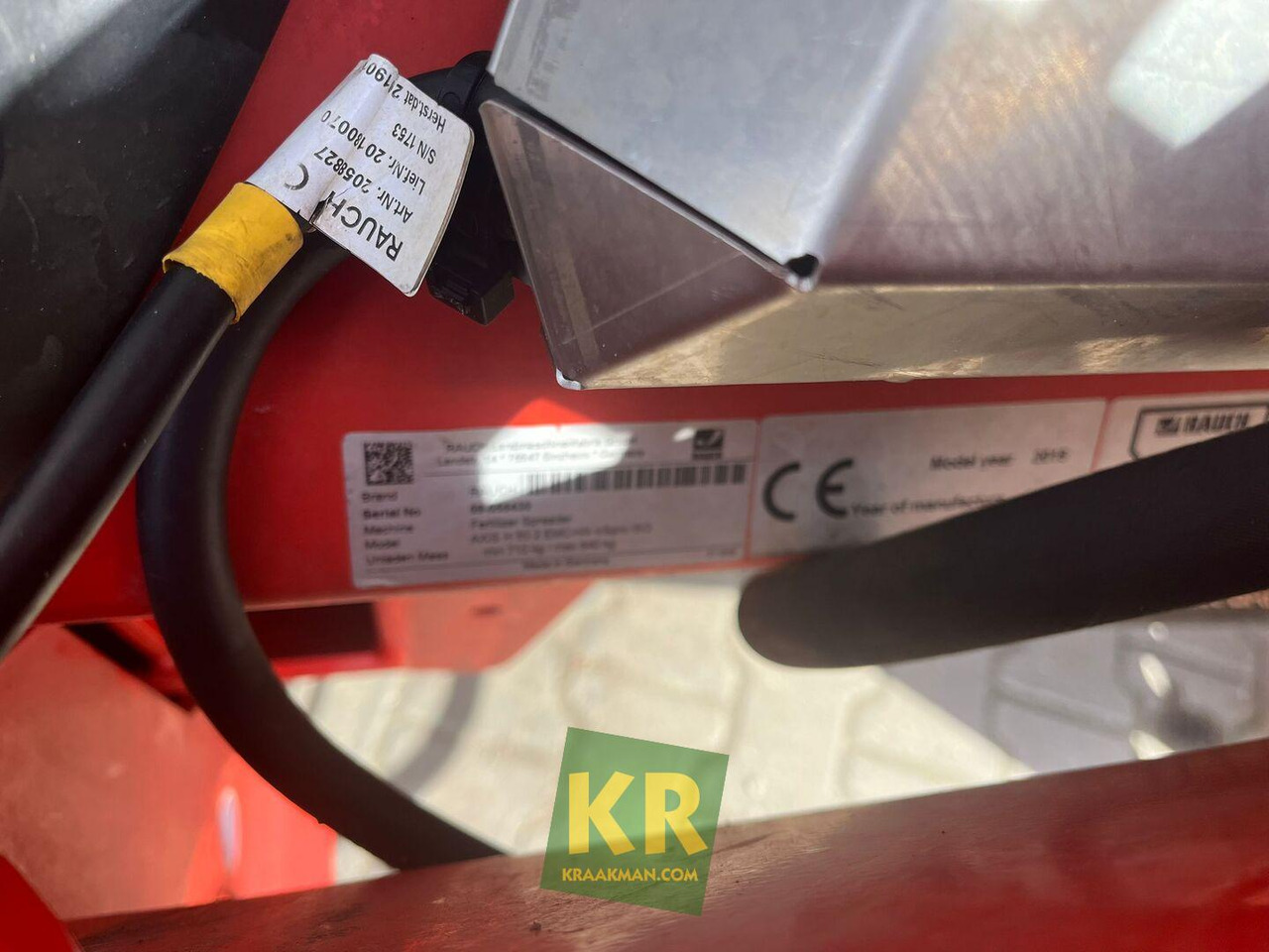 ZZ Conversie Rauch - Fertilizer spreader: picture 3 ZZ Conversie Rauch - Fertilizer spreader: picture 3