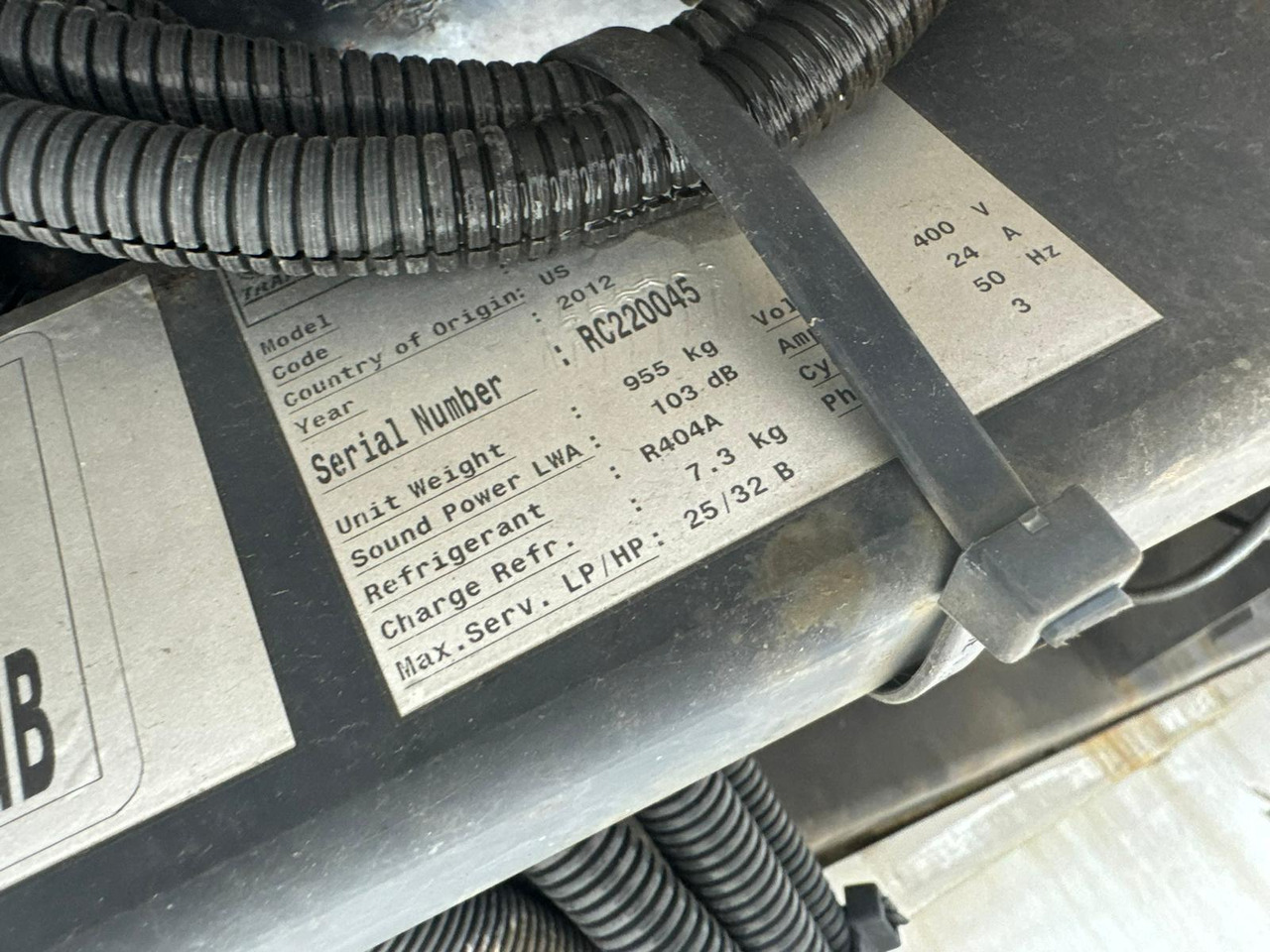 Refrigerator semi-trailer Gray and Adams 2012 Vector 1950MT – PR2905: picture 23 Refrigerator semi-trailer Gray and Adams 2012 Vector 1950MT – PR2905: picture 23