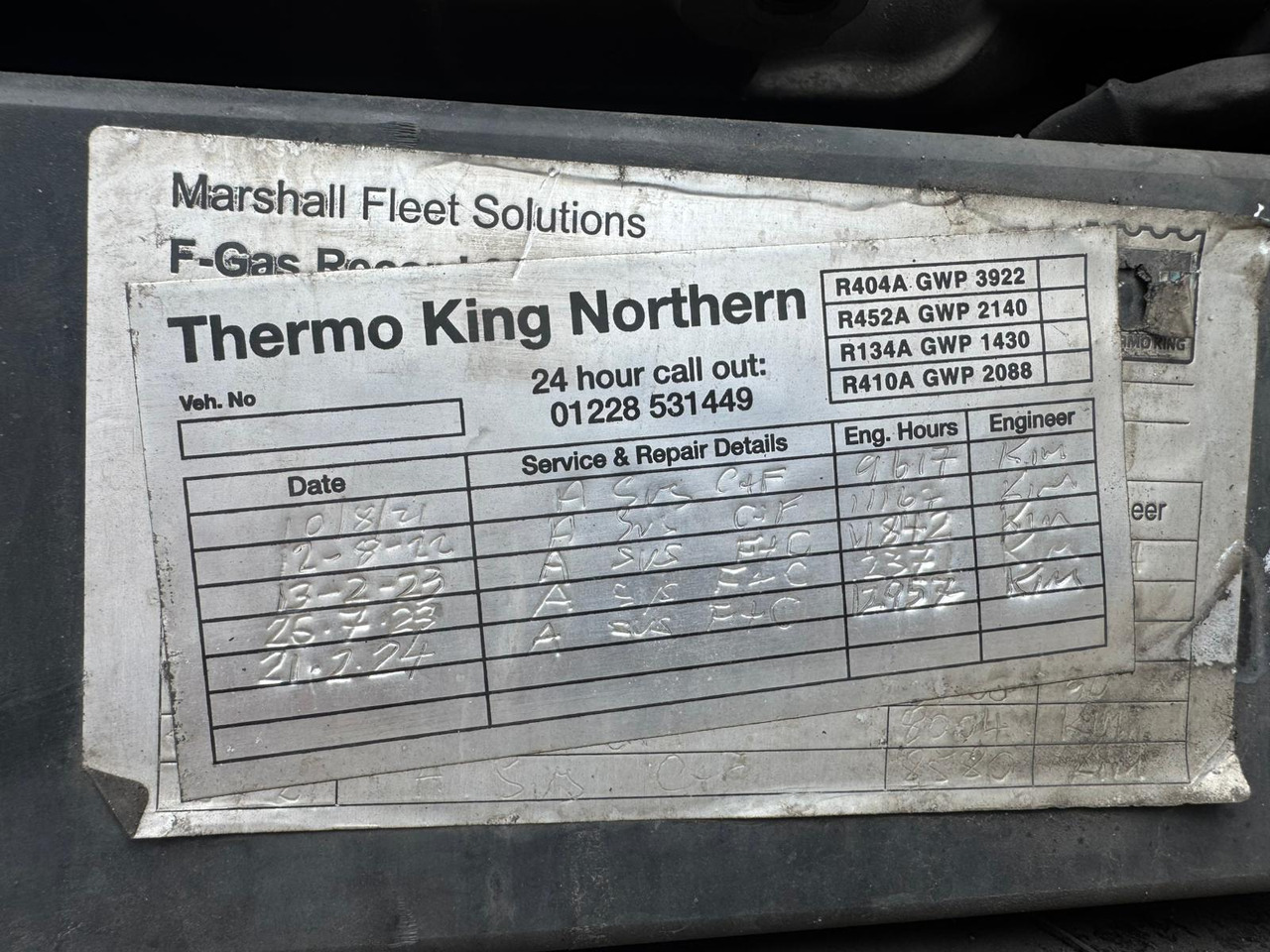 Refrigerator semi-trailer Gray and Adams 2014 SLXe 300 – CML22SC: picture 10