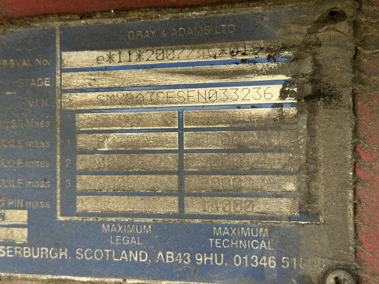 Refrigerator semi-trailer Gray and Adams 2014 SLXe 300 – CML22SC: picture 15