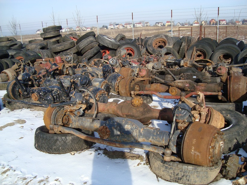 PRZEDNI MOST FRONT AXLE MERCEDES ACTROS MP2 MP3 AL7/56 DS 7,5 29/24 4x4 6x6 8x6 8x8 - Front axle: picture 2 PRZEDNI MOST FRONT AXLE MERCEDES ACTROS MP2 MP3 AL7/56 DS 7,5 29/24 4x4 6x6 8x6 8x8 - Front axle: picture 2