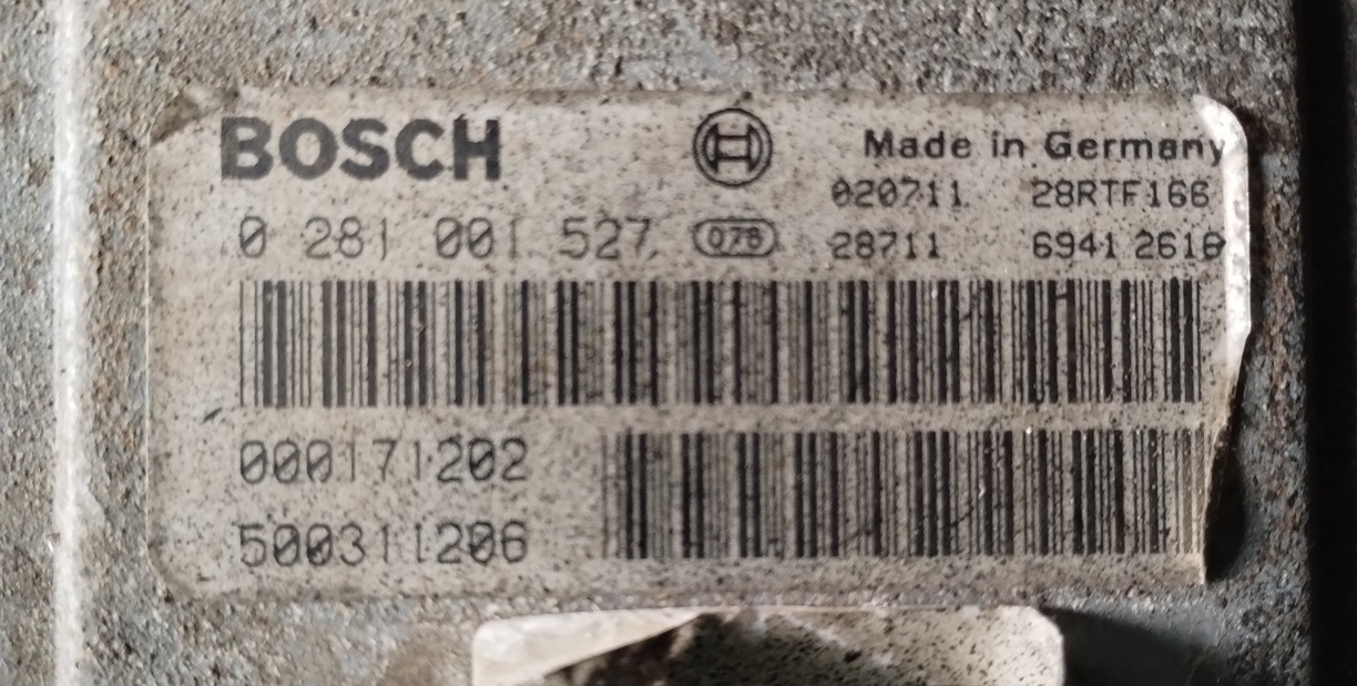 STEROWNIK SILNIKA IVECO CURSOR 0281001527 F3BE0681 D 500311206 - ECU: picture 2 STEROWNIK SILNIKA IVECO CURSOR 0281001527 F3BE0681 D 500311206 - ECU: picture 2