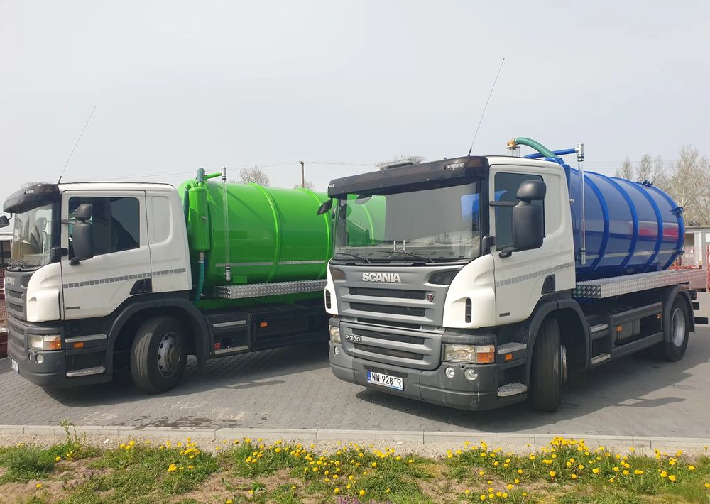 Garbage truck Scania P360: picture 14