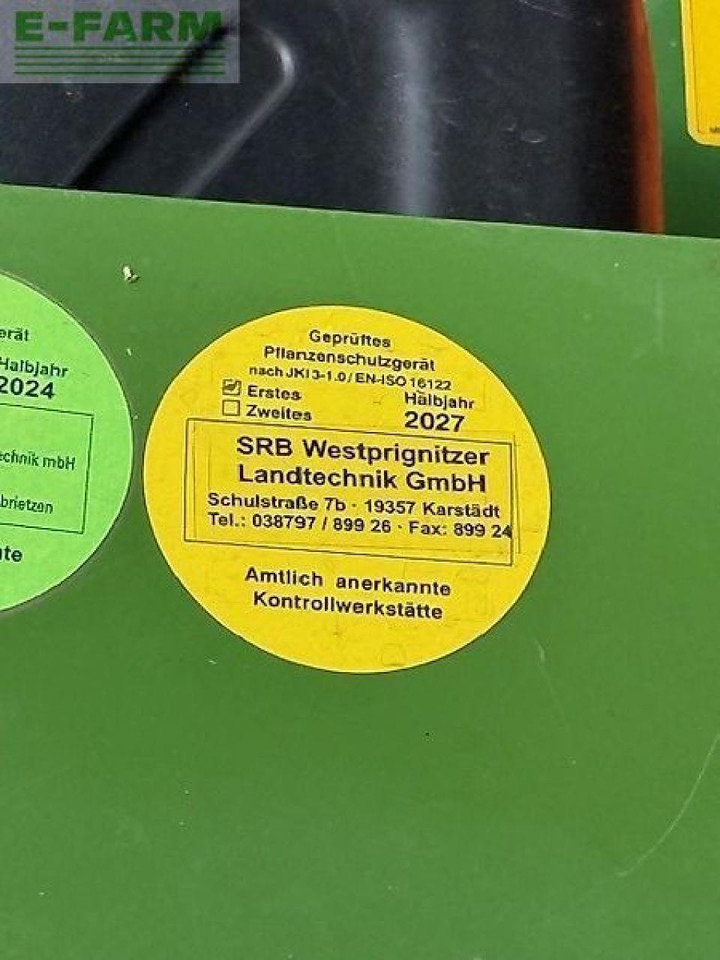 Trailed sprayer Amazone ux 5200 super: picture 6