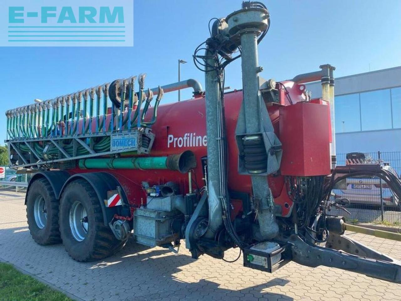 BSA ptw 185 + bomech multi 18 + isobus - Slurry tanker: picture 1 BSA ptw 185 + bomech multi 18 + isobus - Slurry tanker: picture 1