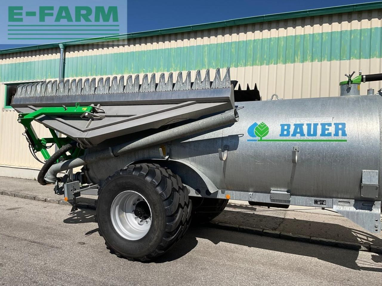 Slurry tanker Bauer v 81 mit schleppfix sfa 9: picture 8