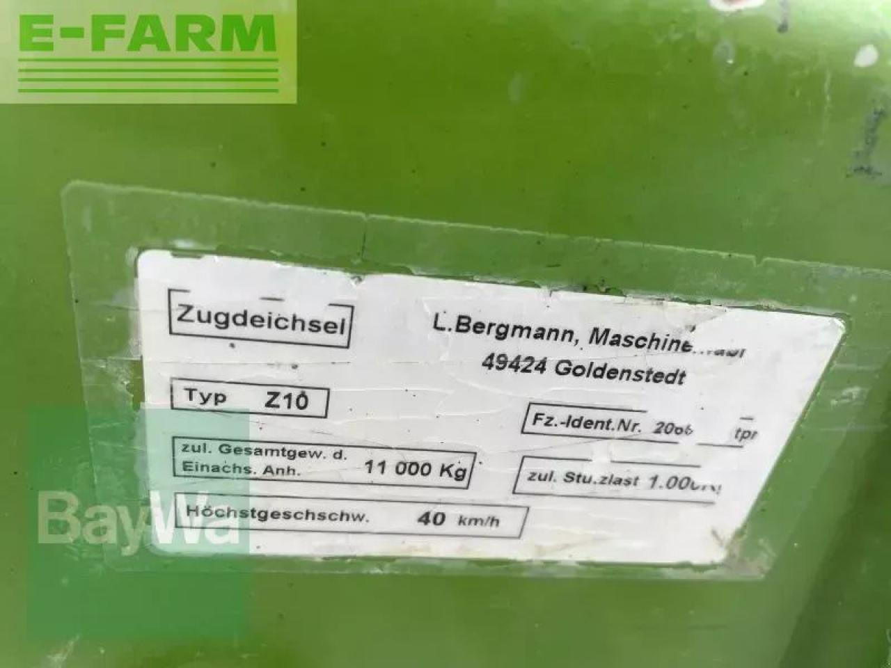 Self-loading wagon Bergmann svl royal 30k: picture 26