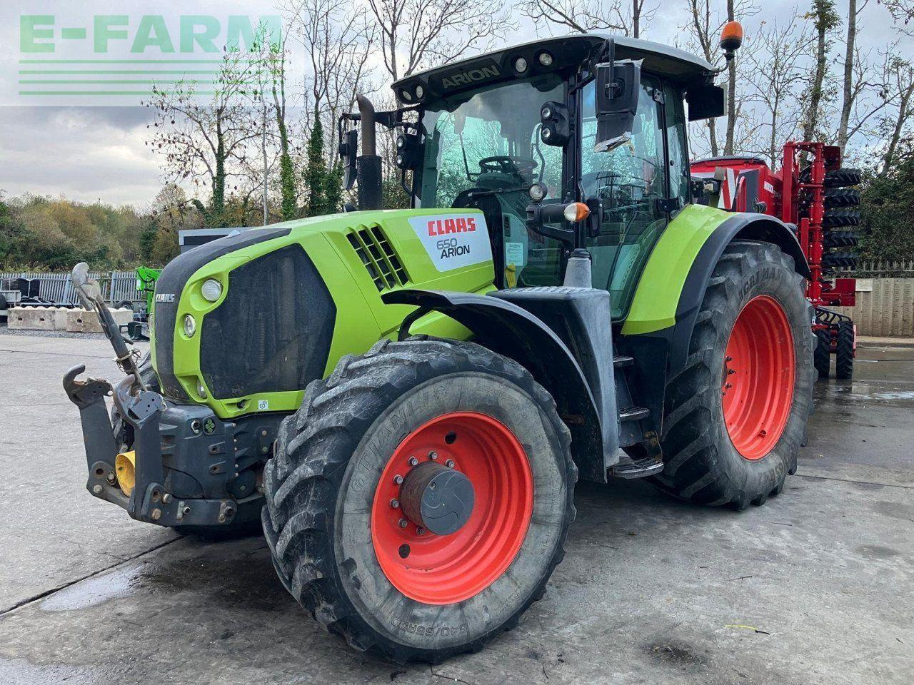 CLAAS ARION 650 ST4 CIS+ 50K CIS+ - Farm tractor: picture 1 CLAAS ARION 650 ST4 CIS+ 50K CIS+ - Farm tractor: picture 1