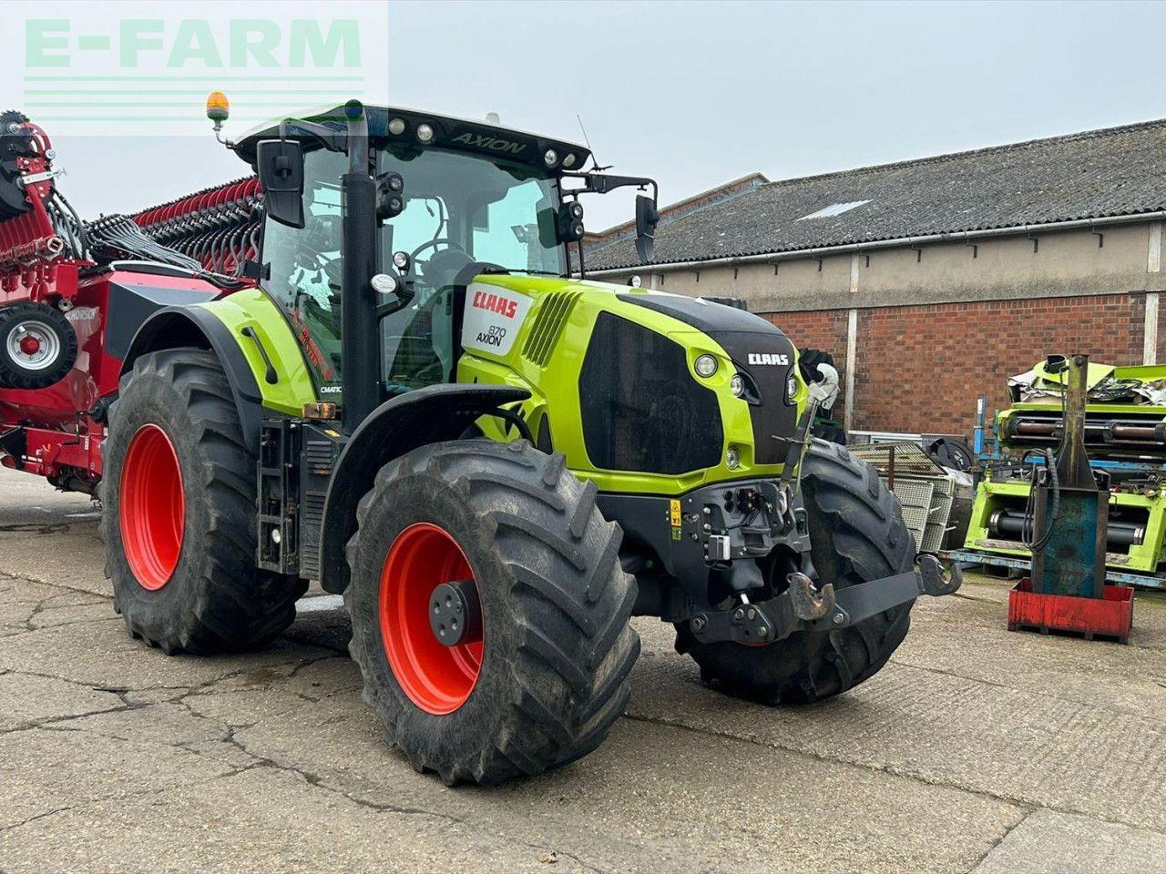 CLAAS AXION 870 - Farm tractor: picture 1 CLAAS AXION 870 - Farm tractor: picture 1
