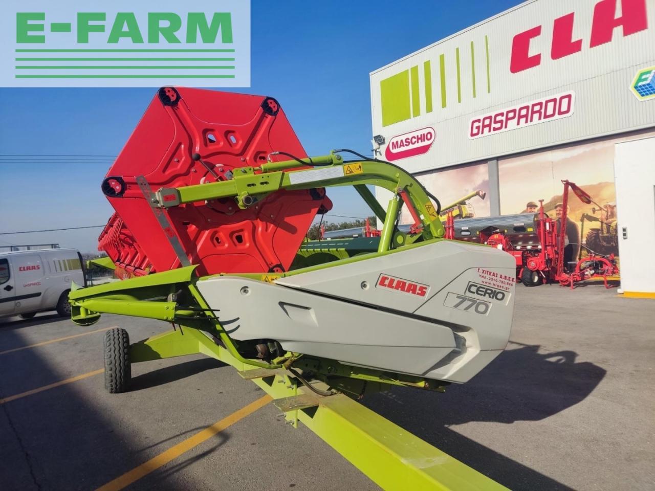 CLAAS Cerio770 - Combine header: picture 1 CLAAS Cerio770 - Combine header: picture 1