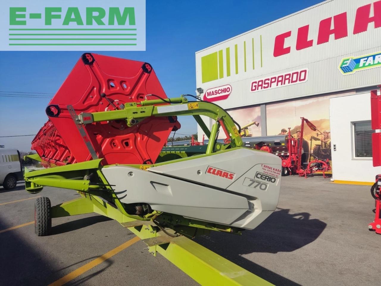 CLAAS Cerio770 - Combine header: picture 2 CLAAS Cerio770 - Combine header: picture 2