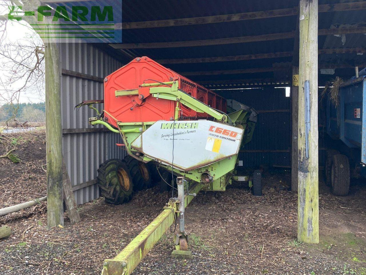 CLAAS LEXION 460 C/W C660 CUTTERBAR (70001118) - Combine harvester: picture 4 CLAAS LEXION 460 C/W C660 CUTTERBAR (70001118) - Combine harvester: picture 4