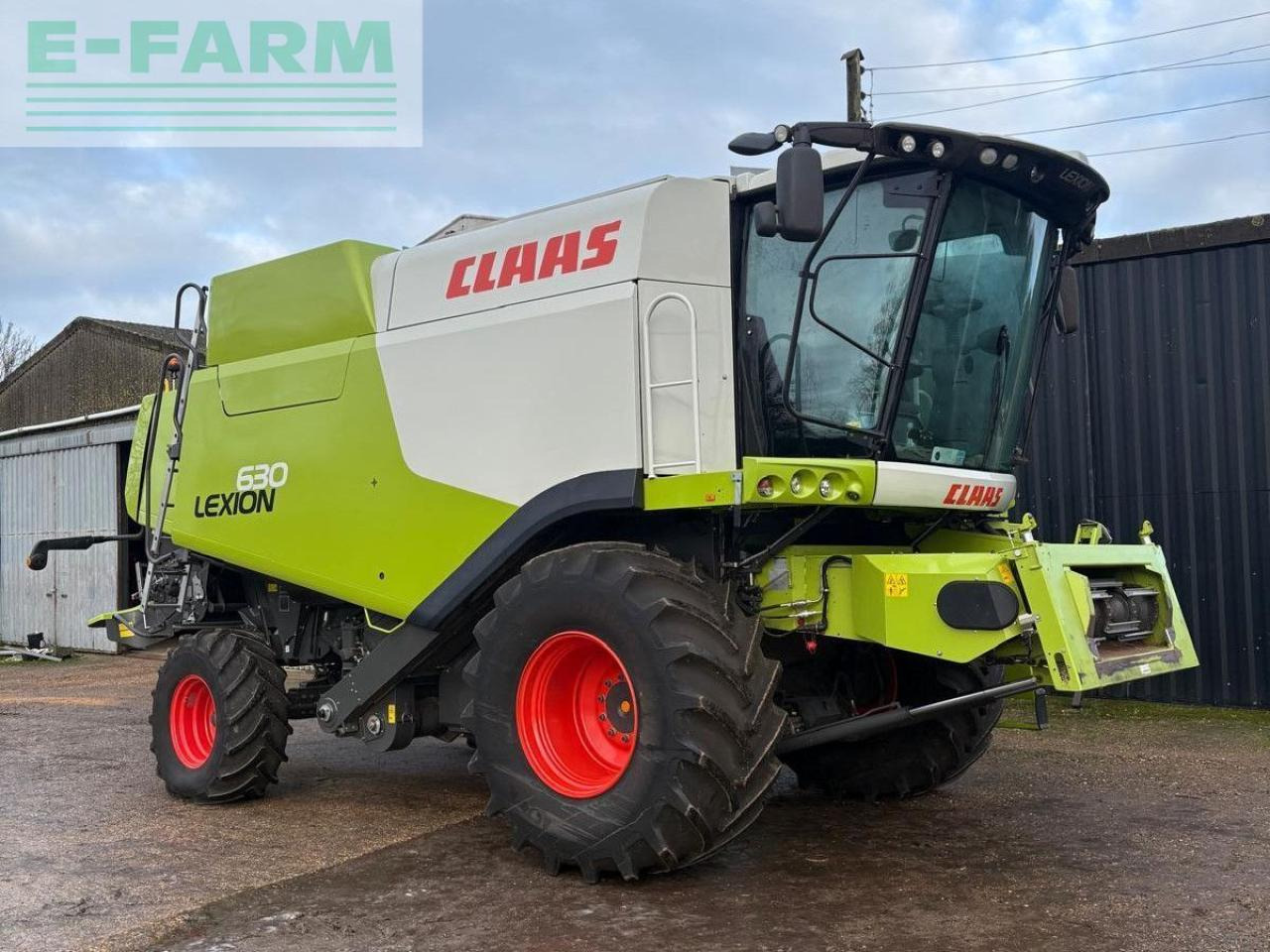 CLAAS LEXION 630 - Combine harvester: picture 4 CLAAS LEXION 630 - Combine harvester: picture 4