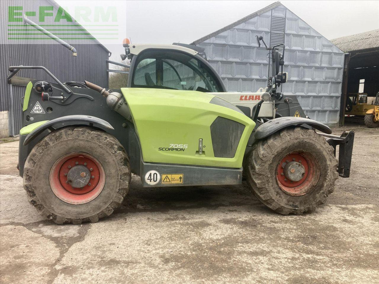 CLAAS SCORPION 7055 - Telescopic handler: picture 2 CLAAS SCORPION 7055 - Telescopic handler: picture 2