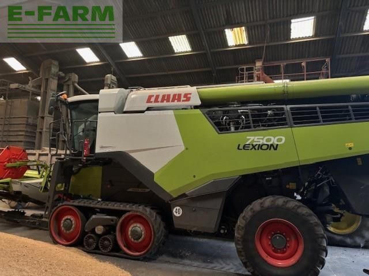 CLAAS USED LEXION 7500TT - Combine harvester: picture 2 CLAAS USED LEXION 7500TT - Combine harvester: picture 2