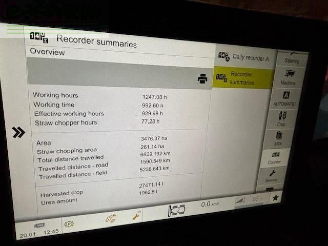 CLAAS USED LEXION 7500TT - Combine harvester: picture 5 CLAAS USED LEXION 7500TT - Combine harvester: picture 5