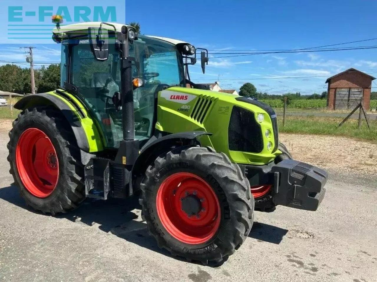 CLAAS arion 430 panoramic - Farm tractor: picture 4 CLAAS arion 430 panoramic - Farm tractor: picture 4
