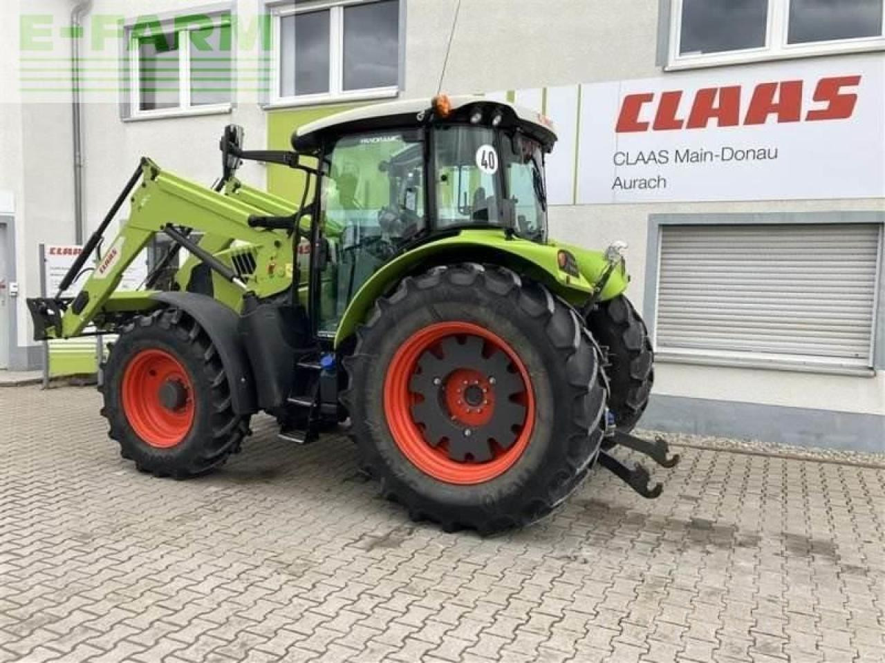 CLAAS arion 460 cis mit fl 120c CIS - Farm tractor: picture 4 CLAAS arion 460 cis mit fl 120c CIS - Farm tractor: picture 4
