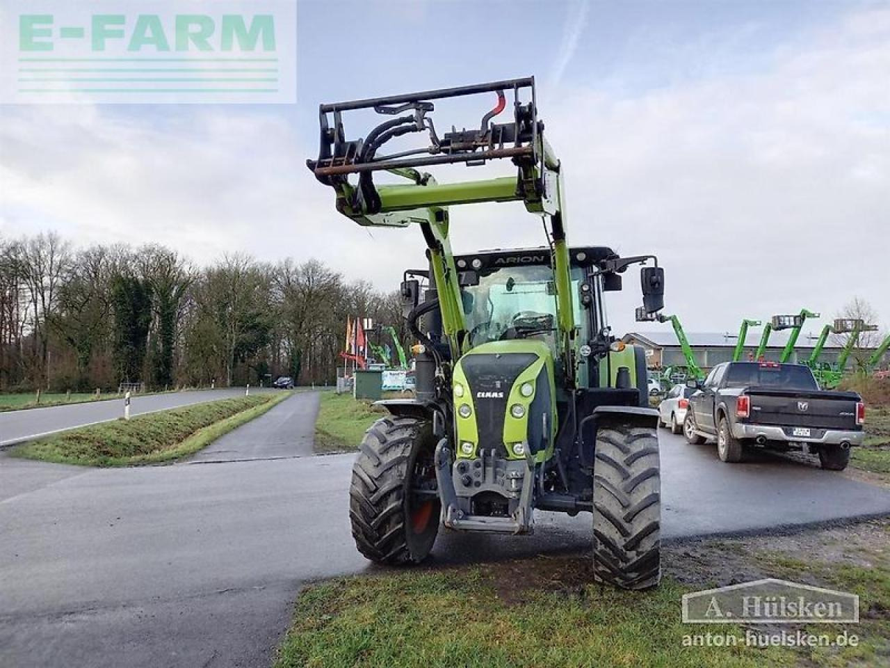 CLAAS arion 510 cis mit frontlader fl 140 CIS - Farm tractor: picture 2 CLAAS arion 510 cis mit frontlader fl 140 CIS - Farm tractor: picture 2