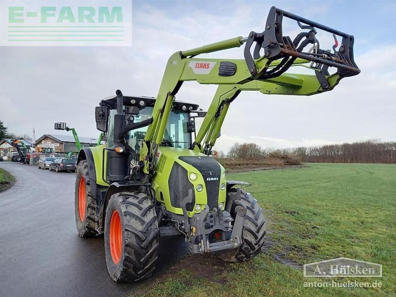 CLAAS arion 510 cis mit frontlader fl 140 CIS - Farm tractor: picture 3 CLAAS arion 510 cis mit frontlader fl 140 CIS - Farm tractor: picture 3