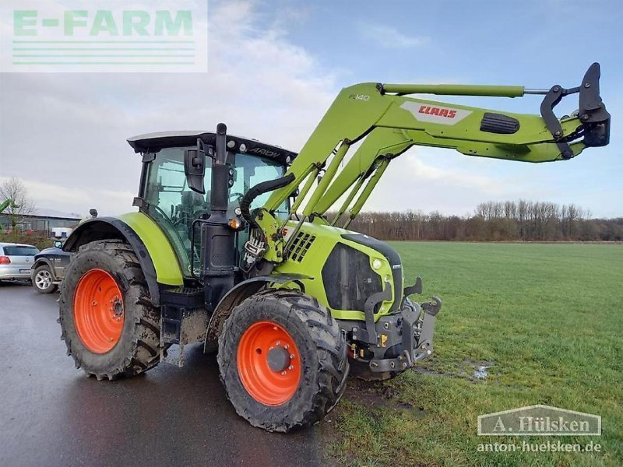 CLAAS arion 510 cis mit frontlader fl 140 CIS - Farm tractor: picture 4 CLAAS arion 510 cis mit frontlader fl 140 CIS - Farm tractor: picture 4
