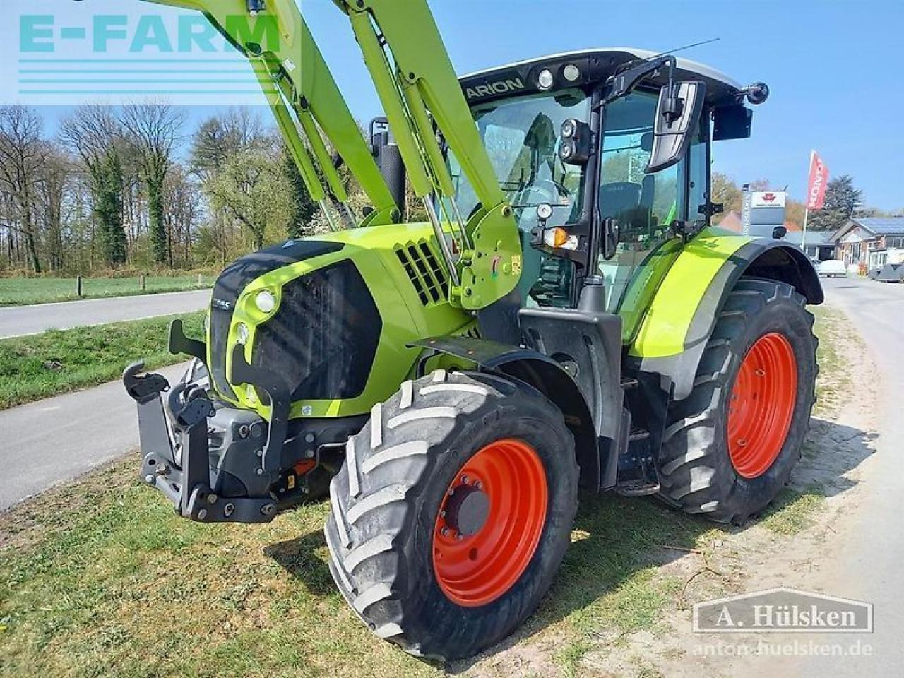 CLAAS arion 510 cis mit frontlader fl 140 - Farm tractor: picture 2 CLAAS arion 510 cis mit frontlader fl 140 - Farm tractor: picture 2