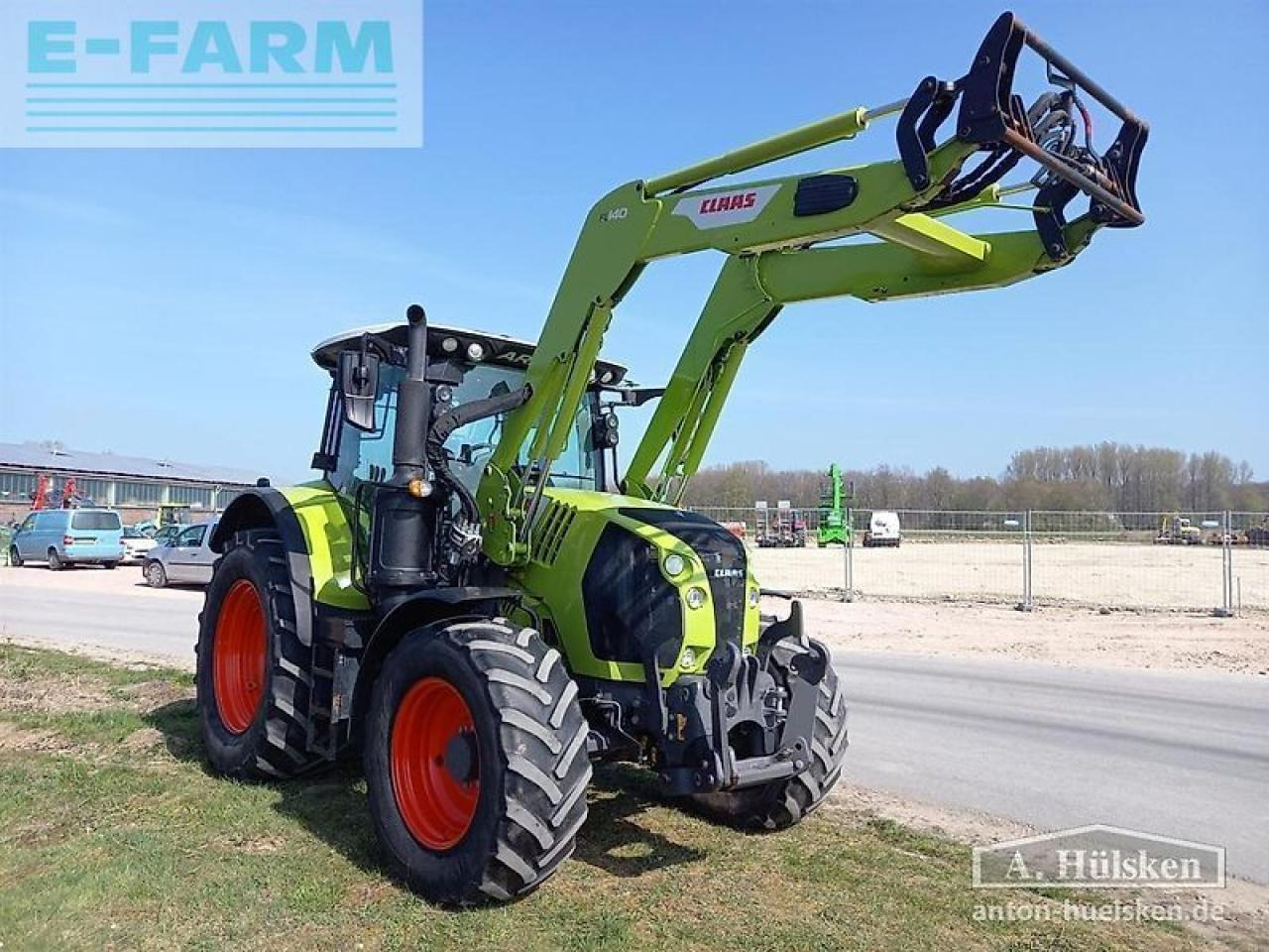 CLAAS arion 510 cis mit frontlader fl 140 - Farm tractor: picture 4 CLAAS arion 510 cis mit frontlader fl 140 - Farm tractor: picture 4