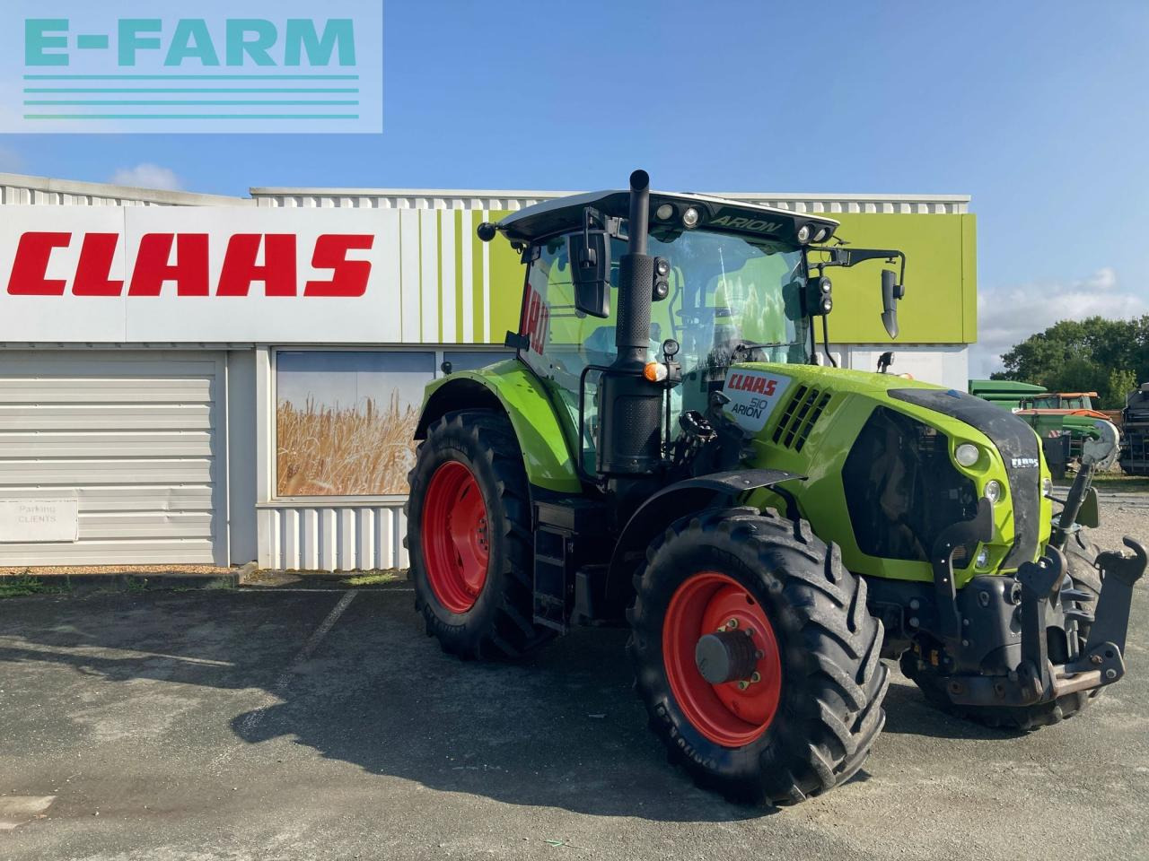 CLAAS arion 510 cmatic - Farm tractor: picture 1 CLAAS arion 510 cmatic - Farm tractor: picture 1