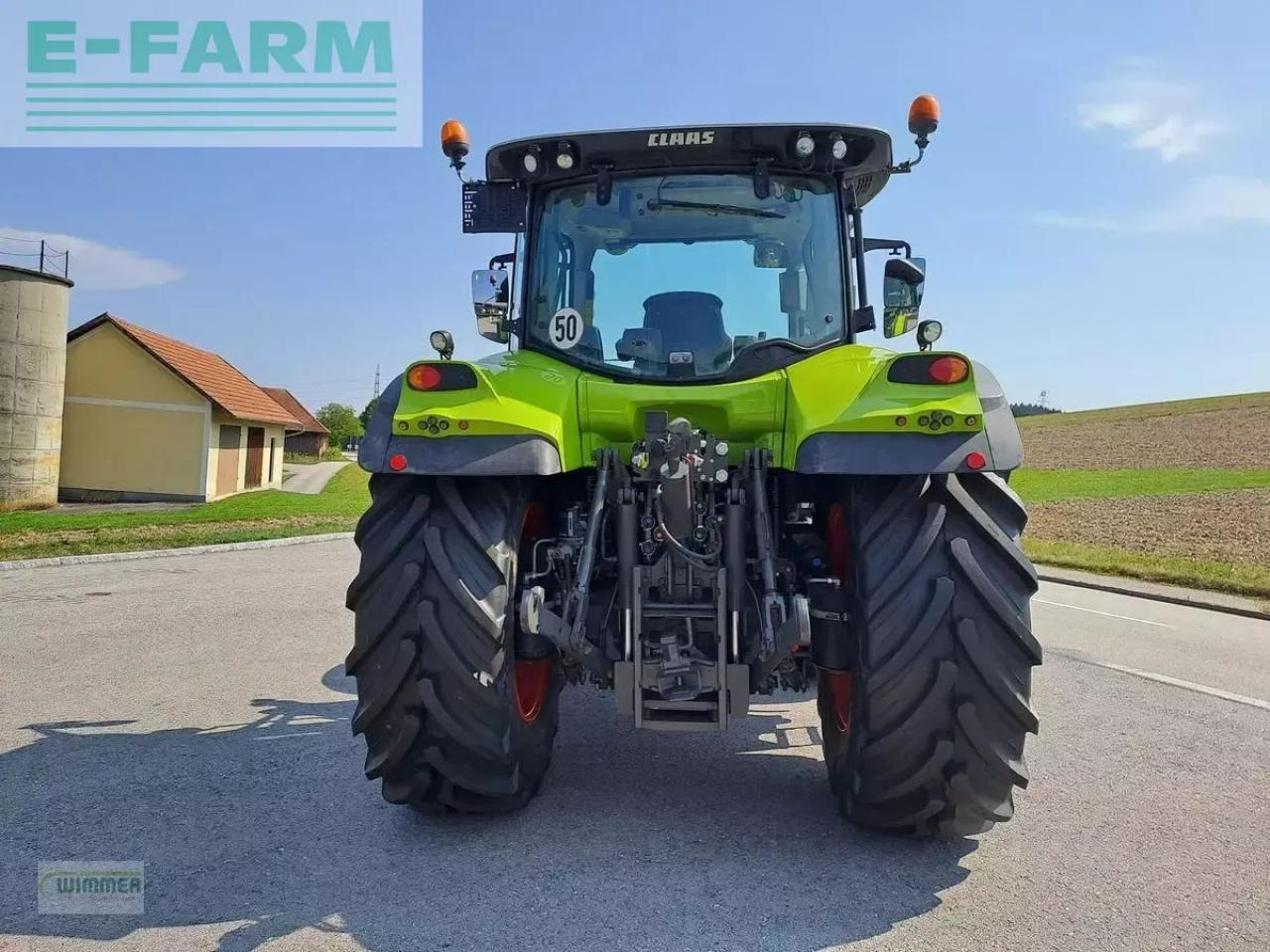 CLAAS arion 550 cis cmatic CMATIC CIS - Farm tractor: picture 2 CLAAS arion 550 cis cmatic CMATIC CIS - Farm tractor: picture 2