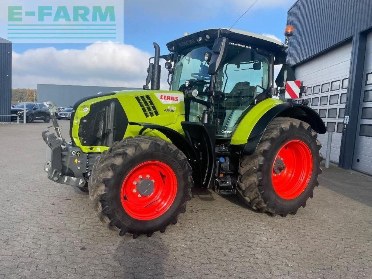 Farm tractor CLAAS arion 550 cmatic CMATIC: picture 21