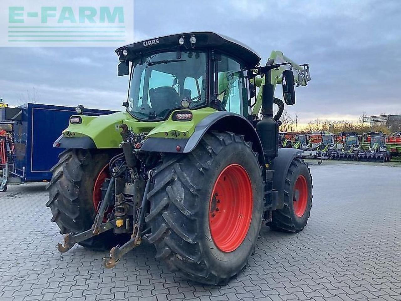 CLAAS arion 550 cmatic CMATIC - Farm tractor: picture 4 CLAAS arion 550 cmatic CMATIC - Farm tractor: picture 4