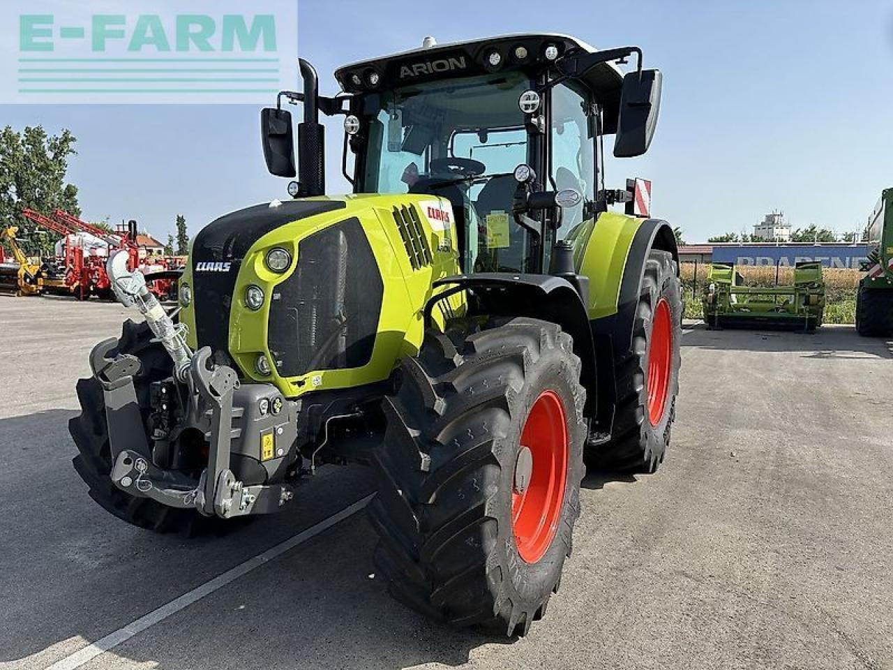 CLAAS arion 550 cmatic cebis CMATIC CEBIS - Farm tractor: picture 4 CLAAS arion 550 cmatic cebis CMATIC CEBIS - Farm tractor: picture 4