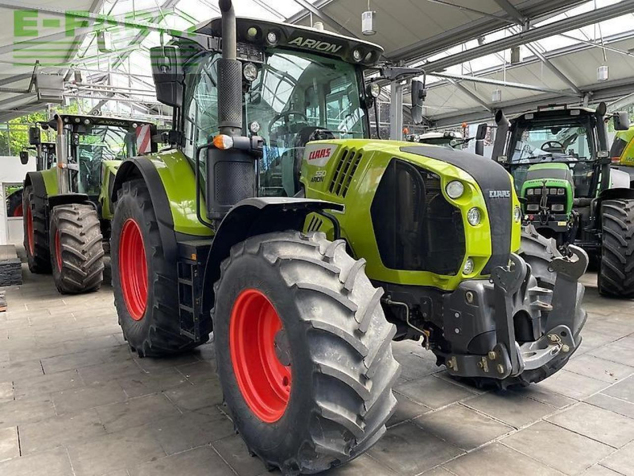 CLAAS arion 550 hexashift cis HEXASHIFT CIS - Farm tractor: picture 1 CLAAS arion 550 hexashift cis HEXASHIFT CIS - Farm tractor: picture 1