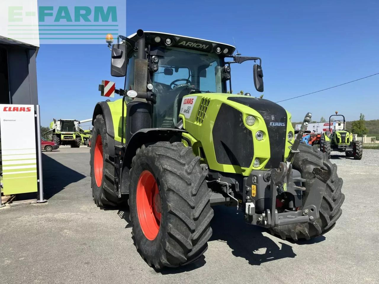 CLAAS arion 610 c-matic + s10 C - Farm tractor: picture 5 CLAAS arion 610 c-matic + s10 C - Farm tractor: picture 5