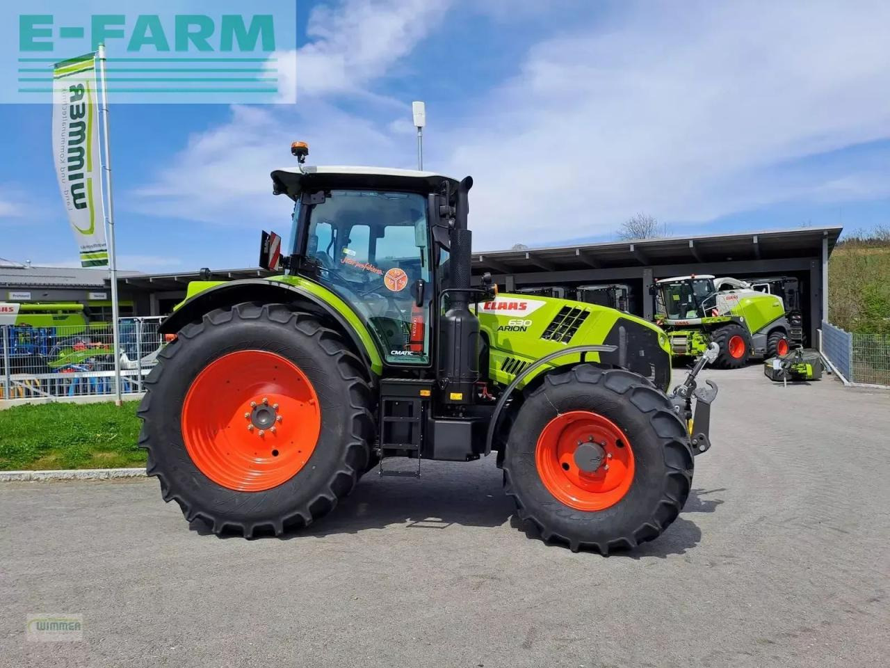 CLAAS arion 630 cmatic cis+ (gebrauchter arion 600) CMATIC CIS+ - Farm tractor: picture 2 CLAAS arion 630 cmatic cis+ (gebrauchter arion 600) CMATIC CIS+ - Farm tractor: picture 2