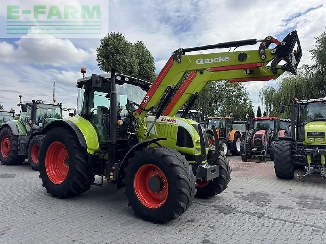 CLAAS arion 640 cis + quicke q65 CIS - Farm tractor: picture 4 CLAAS arion 640 cis + quicke q65 CIS - Farm tractor: picture 4